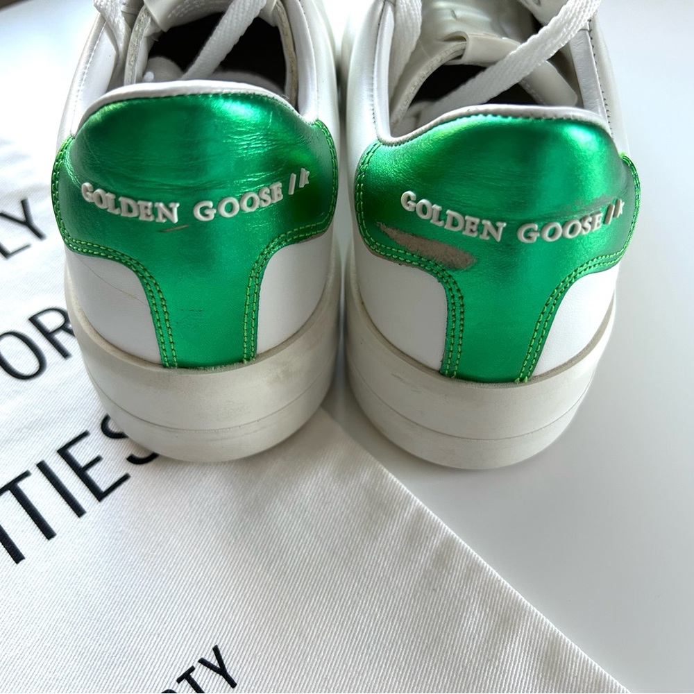 GOLDEN GOOSE PURE STAR SNEAKERS SIZE 7 - Picture 6 of 12